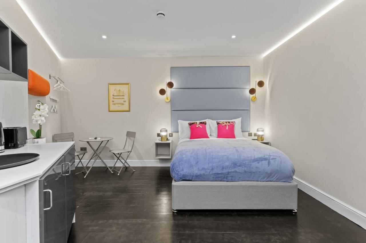 Modern Studio Flat Londres Extérieur photo